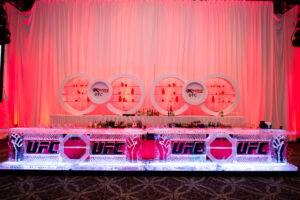 full bar las vegas ice sculpture