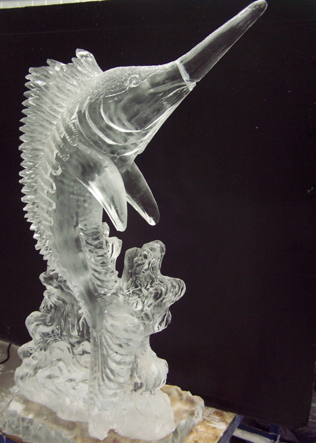 ice sculpture of fish las vegas
